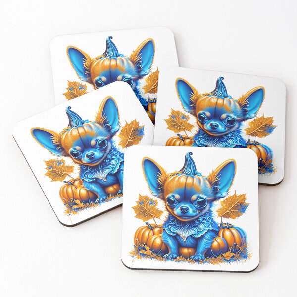 Item preview, Pumpkin Blue Chihuahua designed and sold by zangess1.