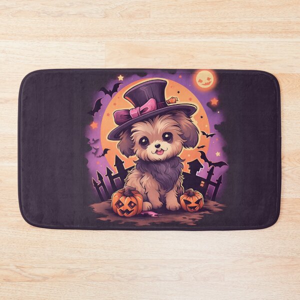 Item preview, Yorkiepoo Halloween theme  designed and sold by Trendy-Artistry.