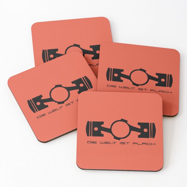 Item preview, Die Welt Ist Flach - The World Is Flat designed and sold by Throttle & Threads.