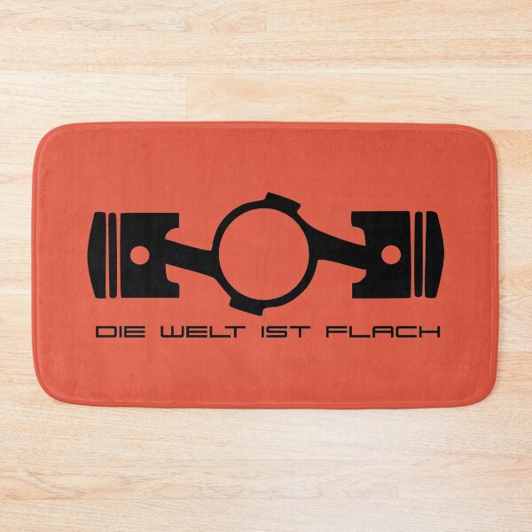 Item preview, Die Welt Ist Flach - The World Is Flat designed and sold by Throttle & Threads.