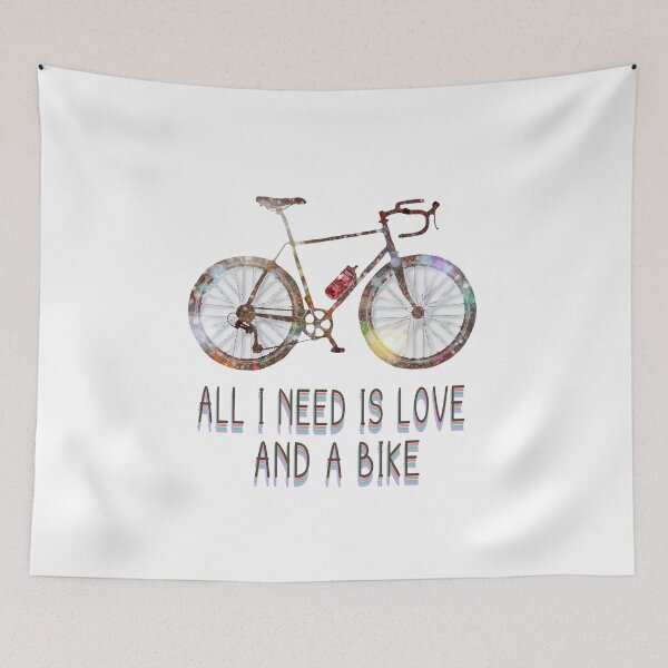 Item preview, All i need is love and a bike. Ride a bike designed and sold by Anastasiia Yurevych.