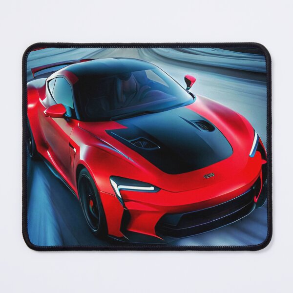 Item preview, Coche deportivo rojo y negro designed and sold by Becooldesing.