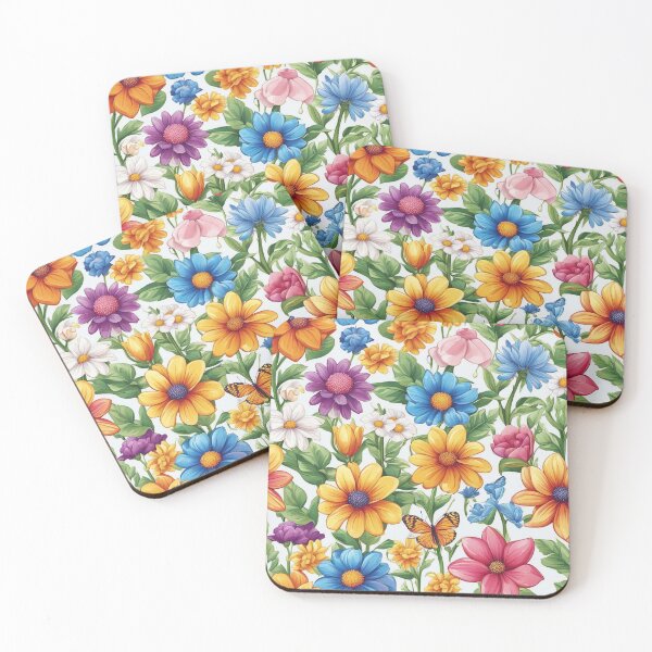 Item preview, Petals in Poise: The Allure of Beautiful Flowers in Vibrant Harmony designed and sold by The-Library.