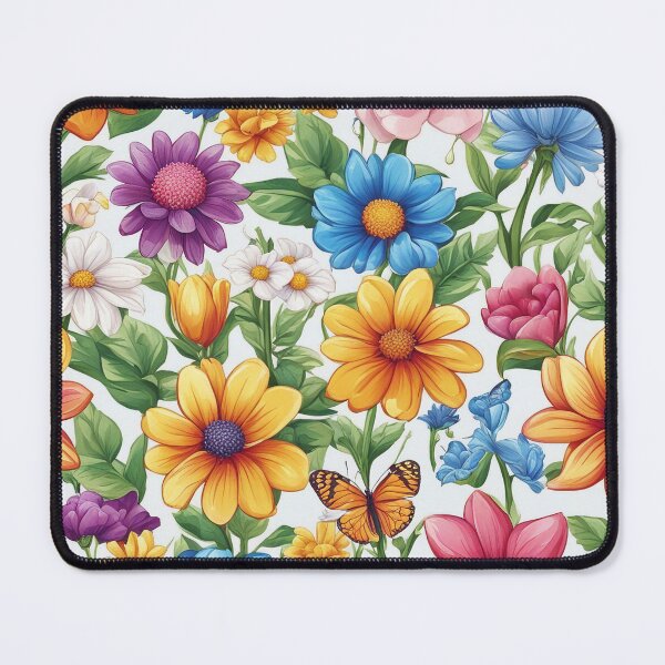 Item preview, Petals in Poise: The Allure of Beautiful Flowers in Vibrant Harmony designed and sold by The-Library.