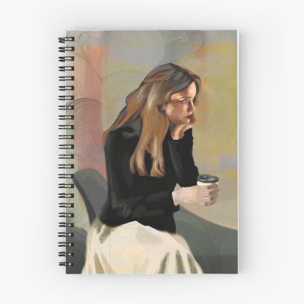 Item preview, Stranger at the Café // designed and sold by Art by Maria Milenova.