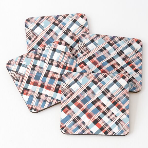 Item preview, checks and tartan seamless repeat modern classic pattern with the woven texture designed and sold by APHIDAT-TA.