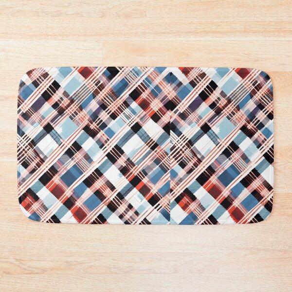 Item preview, checks and tartan seamless repeat modern classic pattern with the woven texture designed and sold by APHIDAT-TA.