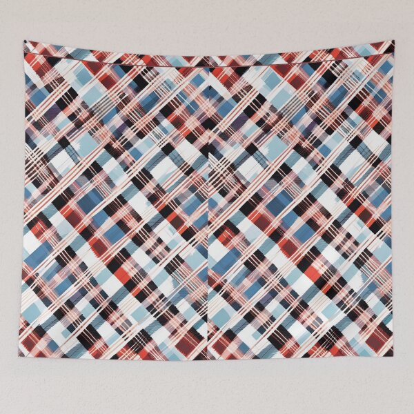 Item preview, checks and tartan seamless repeat modern classic pattern with the woven texture designed and sold by APHIDAT-TA.