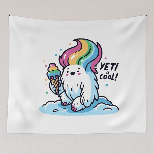 Item preview, Yeti is cool designed and sold by Arrain.