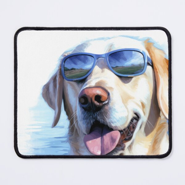 Item preview, Labrador with glasses designed and sold by PhotoRK.