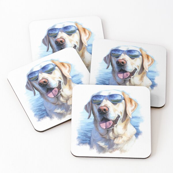 Item preview, Labrador with glasses designed and sold by PhotoRK.