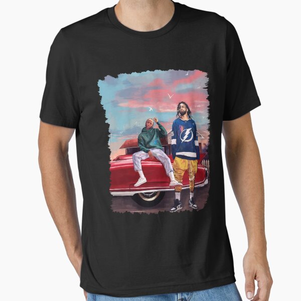Aperçu de l'œuvre Vintage J Cole Kendrick Lamar créée et vendue par gissellealto.
