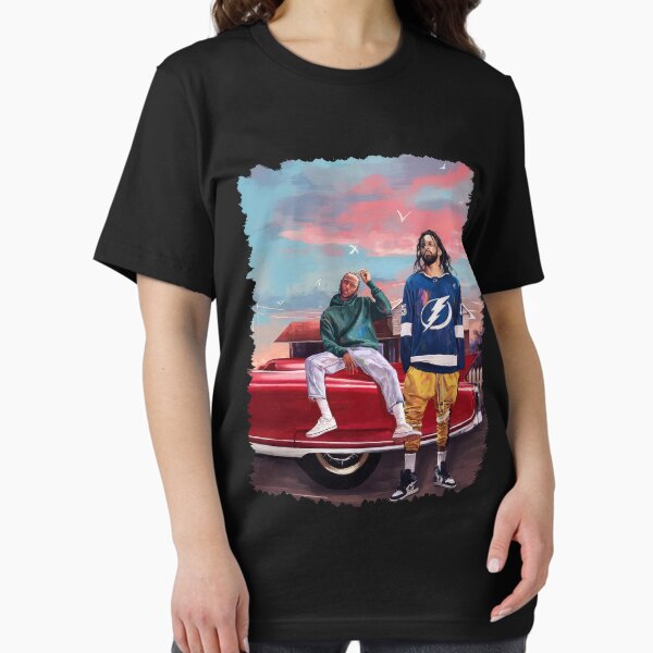 Aperçu de l'œuvre Vintage J Cole Kendrick Lamar créée et vendue par gissellealto.