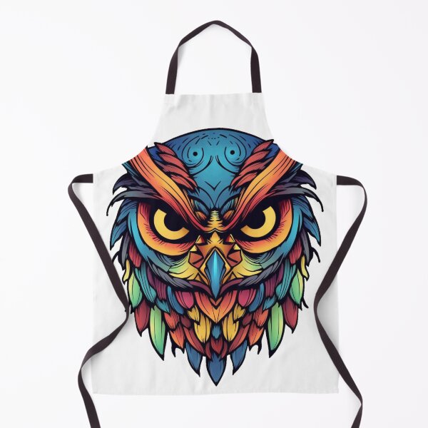 Item preview, Psychedelic colorful owl designed and sold by Joseph Shepard.