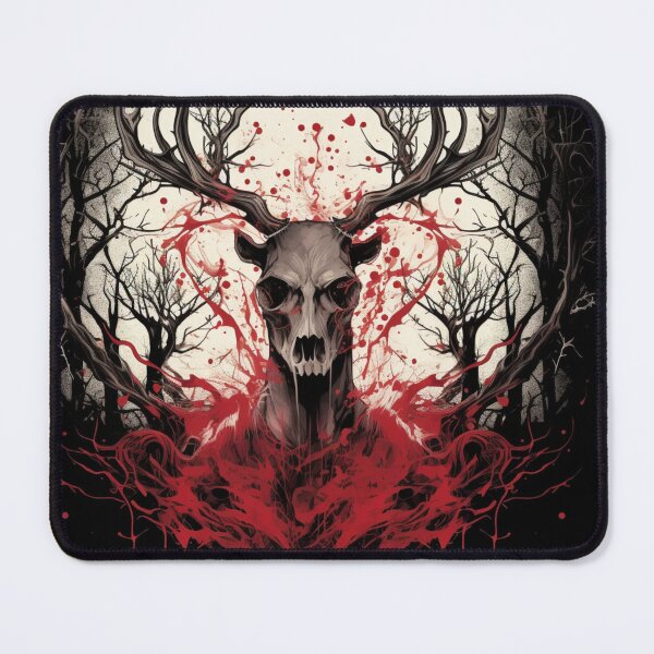 Item preview, deerskull dark forests designed and sold by fashionFlexx.
