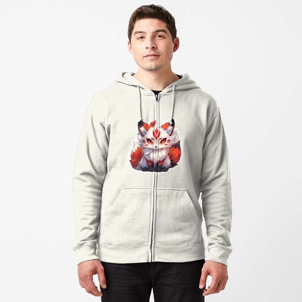No Boundaries Grey Plush Hoodie Pullover Red Fox Let It Snow Choose Your  Size – Contino