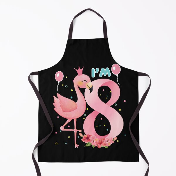 Item preview, Flamingo 8th Birthday girl pink flamingo girls 8 year old designed and sold by Sasikharn.