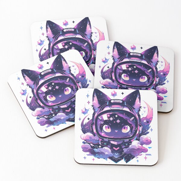 Item preview, Stellar Whiskers: Galaxy Cat Majesty designed and sold by KaleidoKiosk.