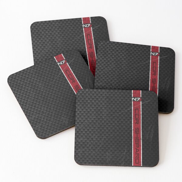Item preview, Mass Effect N7 Stripes Carbon Commander Shepard designed and sold by UnnecessaryLuck.