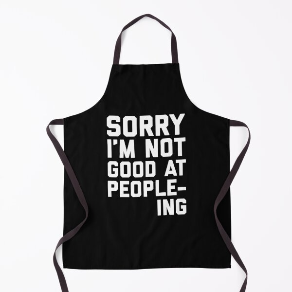 Item preview, Not Good At People-ing Funny Sarcastic Weird Quote designed and sold by quarantine81.
