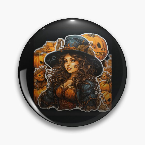 Item preview, woman with pumpkins designed and sold by HarriPaloma.