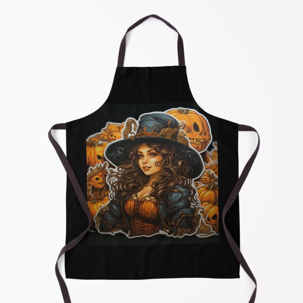 Item preview, woman with pumpkins designed and sold by HarriPaloma.