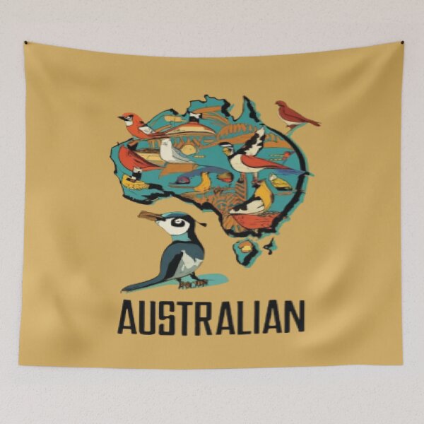 Item preview, Australian birds designed and sold by UrbanGraphixs.