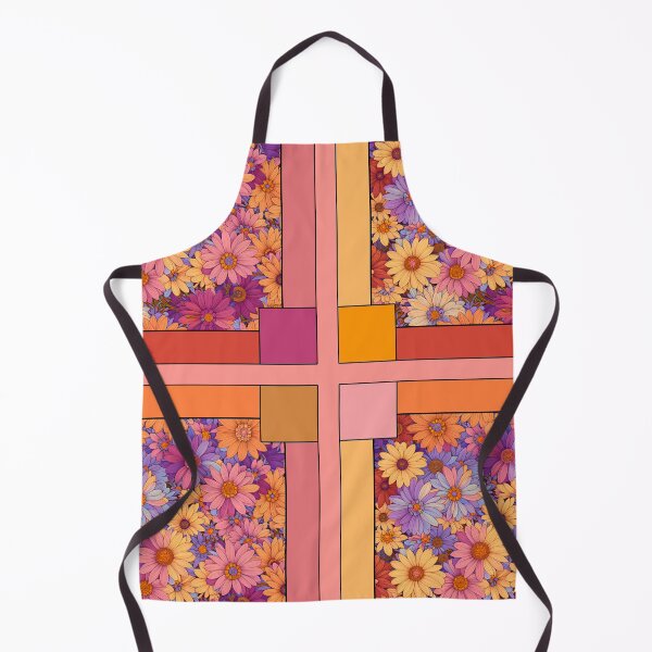 Item preview, Maximalist Flowers Pastel Floral Art Color Blocks Style 2 of 2 - Colors 2 of 6 designed and sold by Beachy.