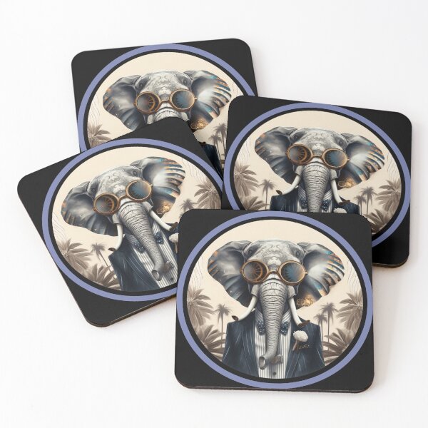 Item preview, SURREALISM STYLISH ELEPHANT 2 designed and sold by justyna-s28.