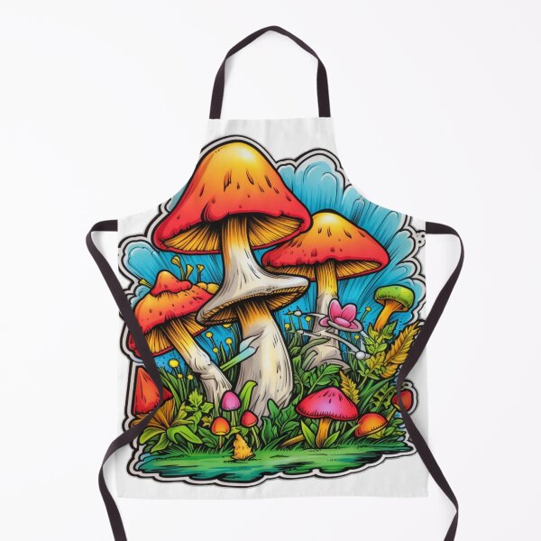 Item preview, Trippy colorful mushroom art designed and sold by Joseph Shepard.