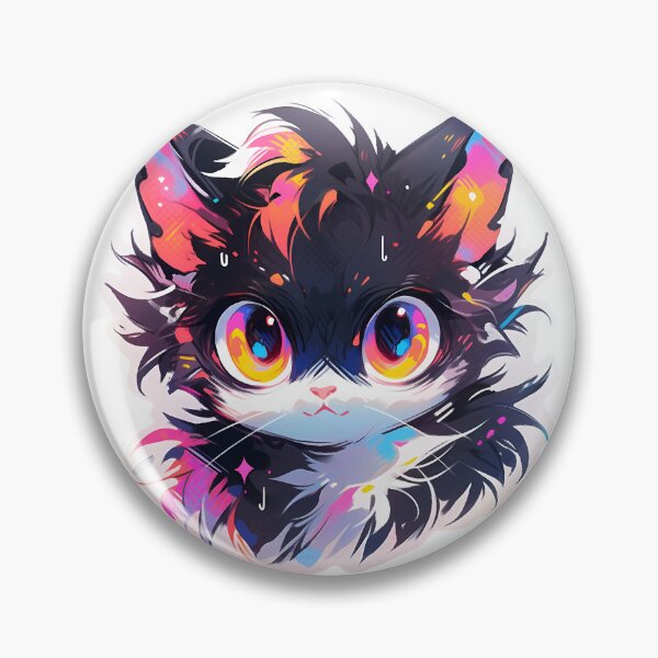 Item preview, Colorful Kitten designed and sold by StarfallenShop.