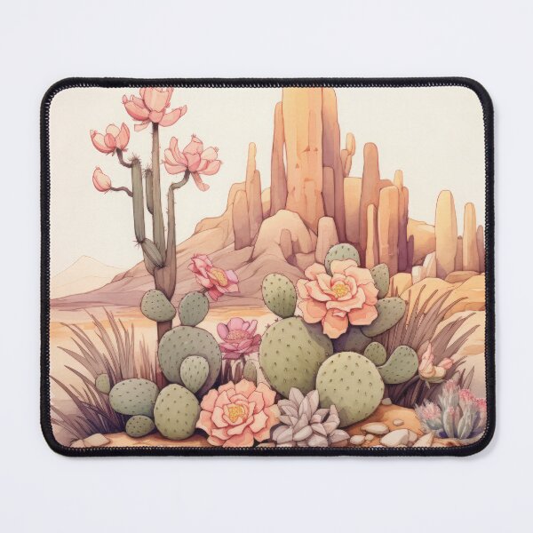 Item preview, Desert Oasis with Quicksand, Cactus Flower and Rocks designed and sold by Zoomie-s.