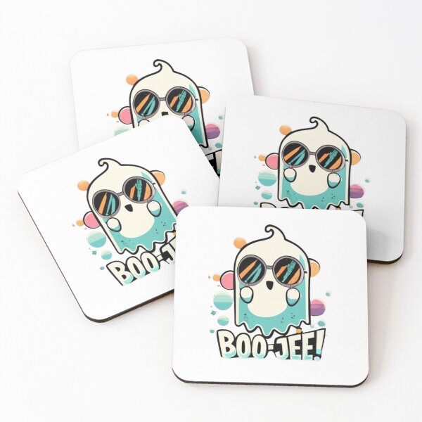 Item preview, Cute Ghost BOO-JEE designed and sold by ColorFlick.