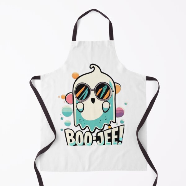 Item preview, Cute Ghost BOO-JEE designed and sold by ColorFlick.