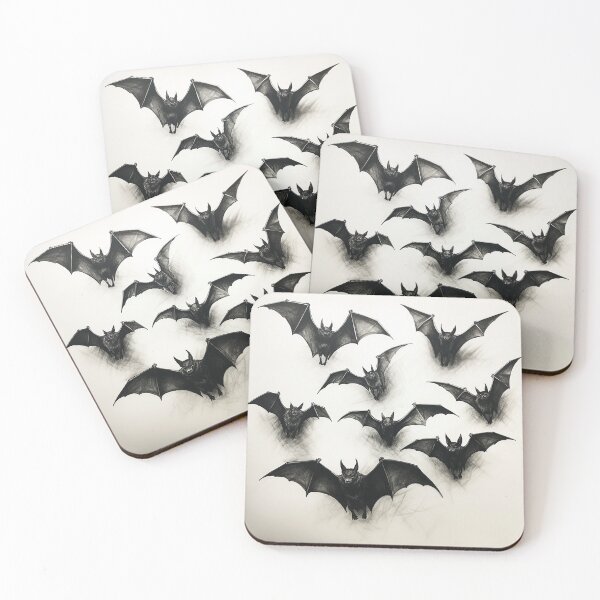Item preview, flying bats designed and sold by Littleprintlab.