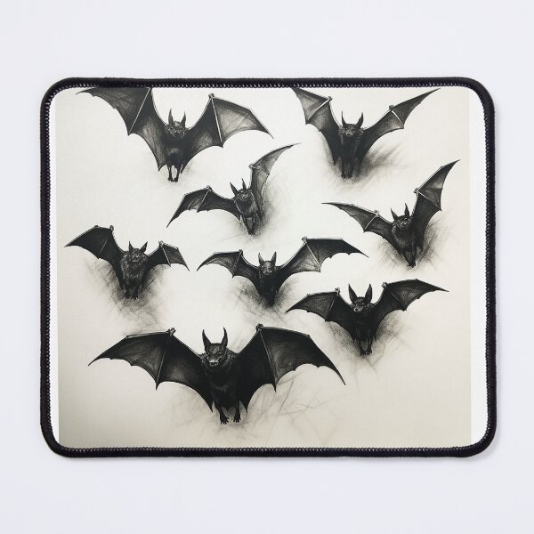 Item preview, flying bats designed and sold by Littleprintlab.