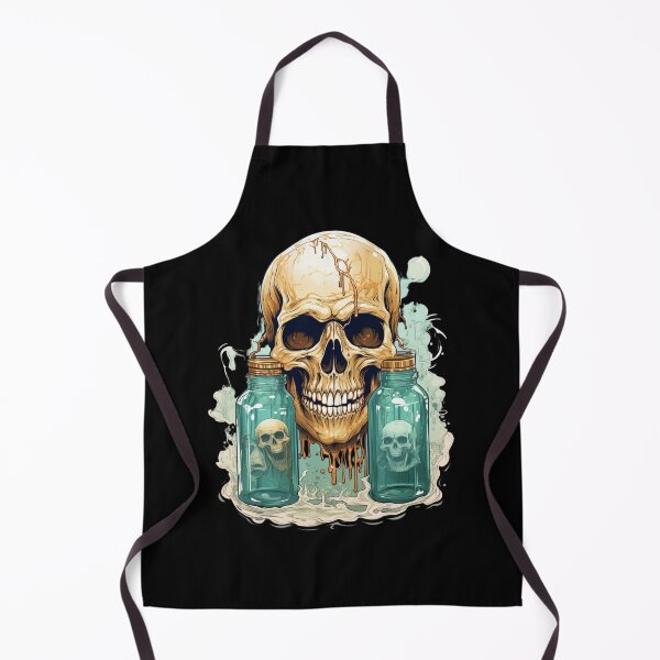 Item preview, skulls in a jar designed and sold by HarriPaloma.