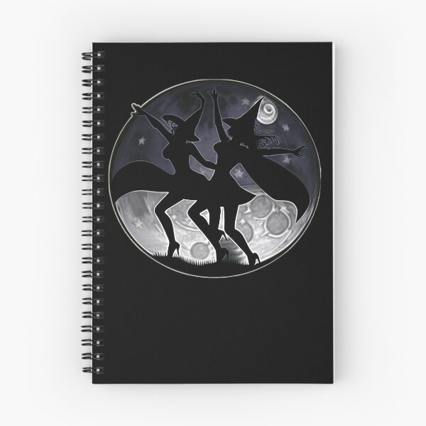 Item preview, Two Witches Dancing in the Moonlight designed and sold by designs-by-ann.
