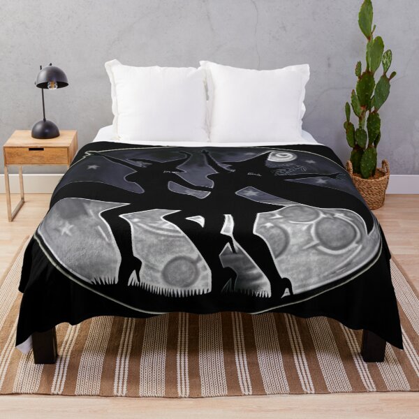 Item preview, Two Witches Dancing in the Moonlight designed and sold by designs-by-ann.