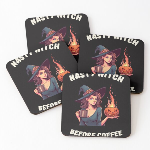 Item preview, Nasty witch before coffee  designed and sold by SeeingBeyond.