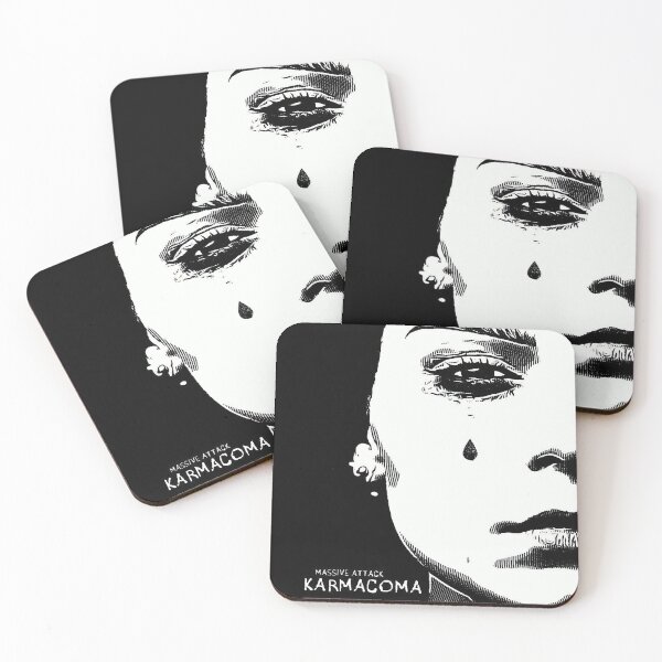 Item preview, MASSIVE ATTACK TEARDROP KARMACOMA PRINT designed and sold by Campbell0395.