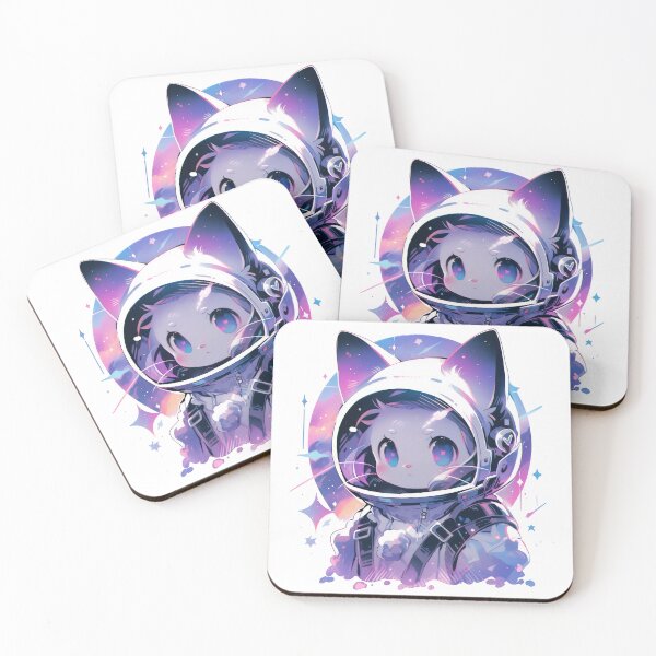 Item preview, Stellar Whiskers: Galaxy Cat Majesty designed and sold by KaleidoKiosk.