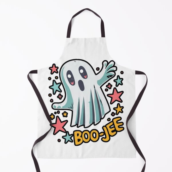 Item preview, Cute Ghost BOO-JEE designed and sold by ColorFlick.