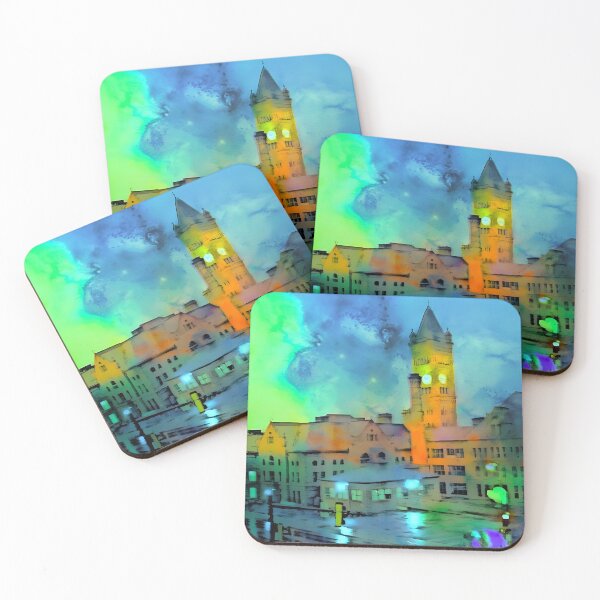 Item preview, Clock Tower in Rain designed and sold by KarleighBon.