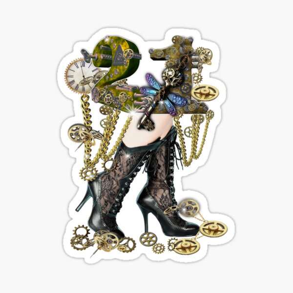 21st Birthday Steampunk Products Sticker