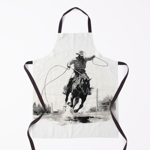Item preview, cowboy roping designed and sold by Littleprintlab.