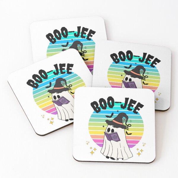 Item preview,  Boo Jee Boujee Spooky Ghost Colorful Halloween  designed and sold by Freedesign-home.