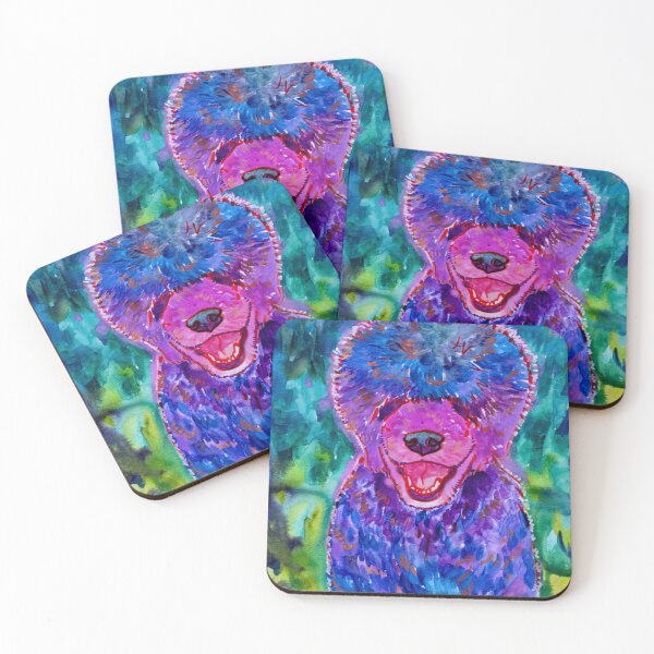 Item preview, Rainbow Portuguese Water Dog designed and sold by Spike and Sparkle.