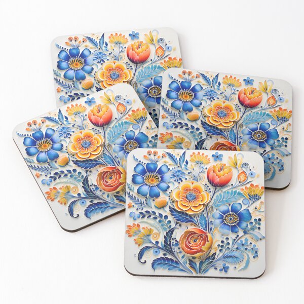 Item preview, Colourful flowes designed and sold by MagicArtKM.