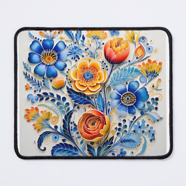 Item preview, Colourful flowes designed and sold by MagicArtKM.